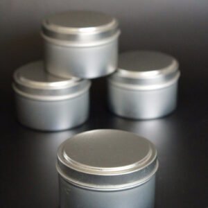Wholesale Soy Wax Tin Candles, 4oz, 12-Pack
