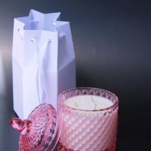 Lavender Vanilla Soy Wax Candle | 10 oz, 3-Wick