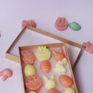 Easter Soy Wax Melts | Bunny, Egg Shapes - Box of 12