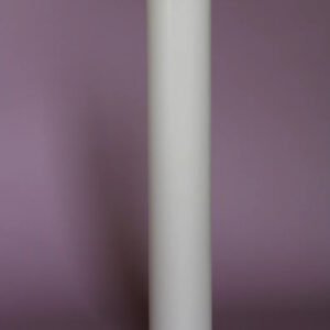 Classic White Pillar Candles | Hand-Poured Soy Wax Blend | Height Options | Wedding, Parties, Engagement, Home Décor