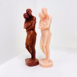 Hugging Lovers Candle Valentines day gifts Anniversary presents Homemade Candles
