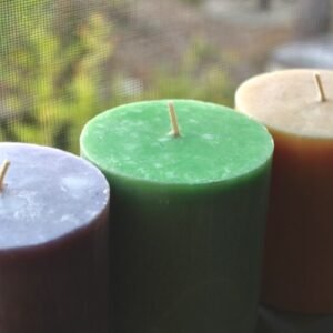 Aromatherapy Pillar Candles | Handmade Soy Wax Candle | 100% Natural