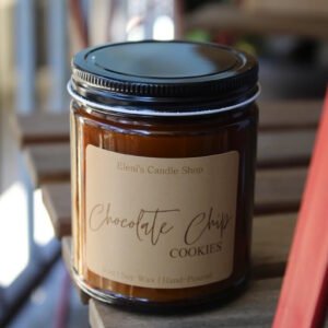 Chocolate Chip Cookies Scented Candle | 9 oz Soy Wax