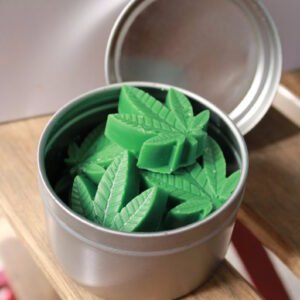 Pot Leaf Wax Melts | Soy Wax Melts | Scented Soy wax Melts | Strong Fragrance | Marijuana Scent | 2 oz